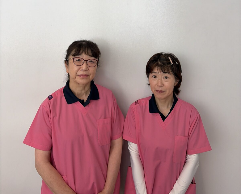 岩手県北上市 健康こども部 健康づくり課 看護師 佐藤きよ子氏と和田勝枝氏